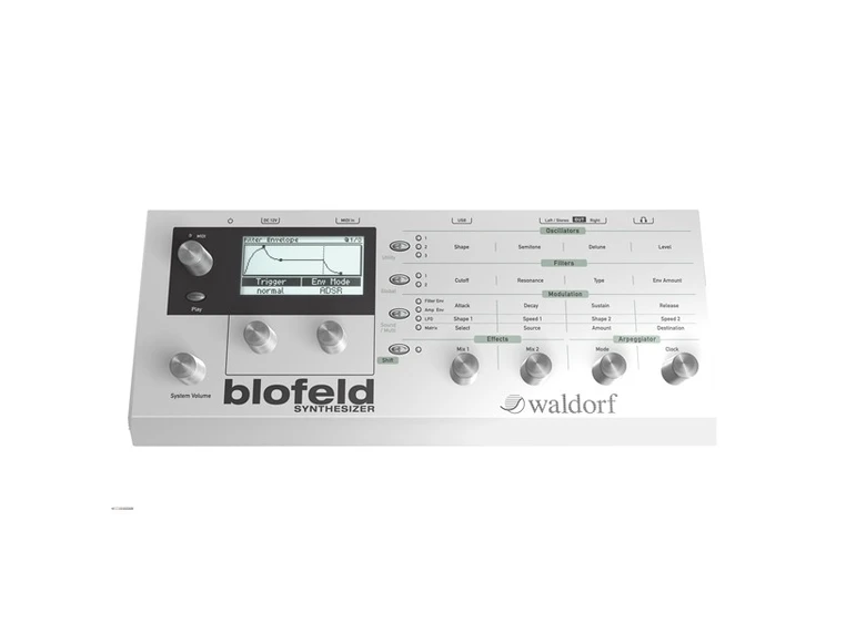 Waldorf Blofeld Synthmodul White 